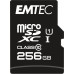 SD  Emtec Emtec mSD 256GB UHS-I U1 EliteGold + Adapter