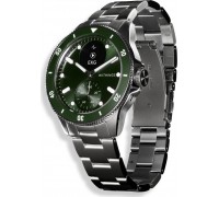 Smartwatch Withings Withings Scanwatch Nova - zegarek z funkcją EKG, pomiarem pulsu, SPO2 i temperatury oraz mierzeniem aktywności fizycznej i snu (42mm, green)