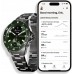 Smartwatch Withings Withings Scanwatch Nova - zegarek z funkcją EKG, pomiarem pulsu, SPO2 i temperatury oraz mierzeniem aktywności fizycznej i snu (42mm, green)