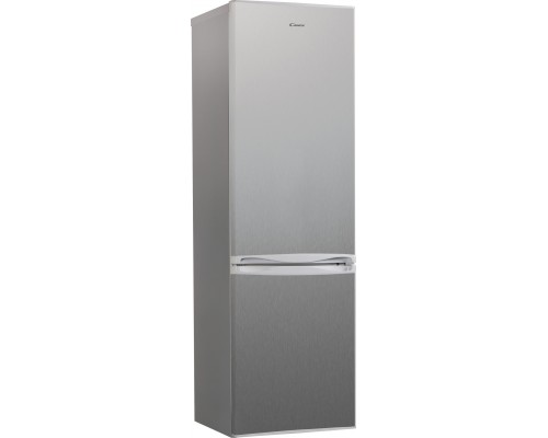Candy Candy CCG1S 518EX Šaldytuvas, E, Free standing, Combi, Height 179,4 cm, Šaldytuvas net 188 L, Šaldiklis net 64 L, Stainless Steel