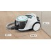 Bosch series | 6 BGC41XHYG, canister vacuum cleaner (white)