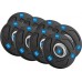 Rebel Zestaw obciążeń żeliwnych gumowanych 30kg ( 8x1.25kg + 4x2.5kg + 2x5kg ), otwór olimpijski 51mm,  REBEL ACTIVE