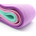 Rebel Materiāla vingrošanas gumijasijas komplekts - Mini Band M, 27-55 kg, 3 materiāla gumijasijas, REBEL ACTIVE