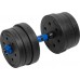 Rebel ‎‎‎Dumbbells RBA-2300 bituminous 2 x 10 kg