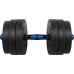 Rebel ‎‎‎Dumbbells RBA-2300 bituminous 2 x 10 kg
