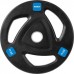 Rebel Obciążenie żeliwne gumowane 20kg, otwór olimpijski 51mm,  REBEL ACTIVE