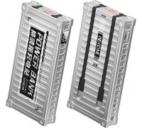 Wekome WEKOME WP-339 Container Series - Power  10000 mAh Super Charging With built-in cable USB-C & Lightning PD 20W + QC 22.5W (Silver)