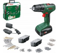 Bosch Bosch cordless drill/driver EasyDrill 18V-40 + SystemBox (green/black, Li-ion battery 1.5Ah, case, POWER FOR ALL ALLIANCE)