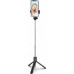 Selfie nūjiņa Hurtel Selfie nūjiņa WRY1S teleskopisks tripods 0.7m telefonam - black