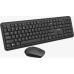Canyon CANYON Zestawe klawiatura i mysz SET-W20 UK/US Bezprzewodowa Czarna