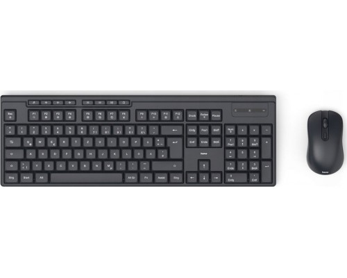 Hama Hama ZESTAW KLAWIATURA I MYSZ WKM-200 CZARNY U81730560000
