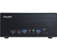 Komputer Shuttle Shuttle XP slim XH610G2 komputer typu barebone Komputer stacjonarny Black Intel H610 LGA 1700