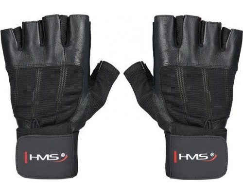 HMS RST04 BLACK ROZM. XL RĘKAWICE NA SIŁOWNIĘ HMS