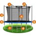 Garden Trampoline Neo-Sport NeoSport Garden Trampoline 8ft/252cm With inner mesh with ladder