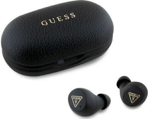 Guess Guess  GUTWSPGTSPSK TWS + docking station black/black Grained Classic Logo