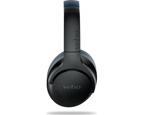 Veho ZB-7 Przewodowy i Opaska na głowę Połączenia/USB Type-C Bluetooth Black