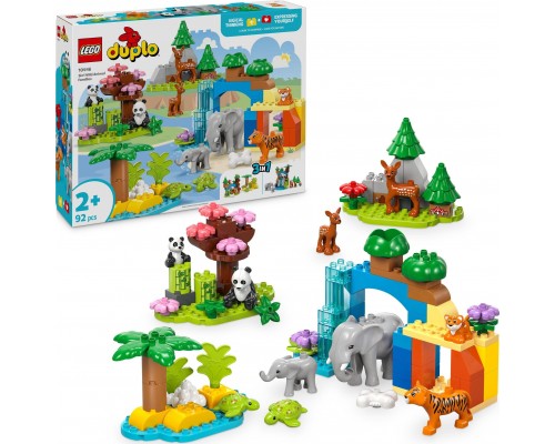 Duplo Savvaļas dzīvnieku ģimenes 3 vienā (10446)