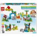 Duplo Savvaļas dzīvnieku ģimenes 3 vienā (10446)