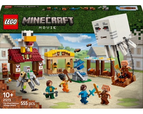 LEGO Minecraft The Ghast Balloon Village Attack (21273)