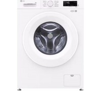 LG Washing Machine | F4X1008NWH | Energy efficiency class A | Front loading | Washing capacity 8 kg | 1400 RPM | Depth 56 cm | Width 60 cm | Display | LCD | Steam function | Direct drive | Wi-Fi | White
