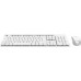 Trust Ody II klawiatura Dołączona myszka Dom/Biuro RF Wireless QWERTY US English White