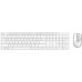 Trust Ody II klawiatura Dołączona myszka Dom/Biuro RF Wireless QWERTY US English White