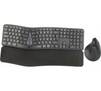 Rapoo RAPOO Zestaw klawiatury i myszy 8810ME Multi-mode Bezprzewodowy zestaw CZ/SK Black