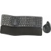 Rapoo RAPOO Zestaw klawiatury i myszy 8810ME Multi-mode Bezprzewodowy zestaw CZ/SK Black