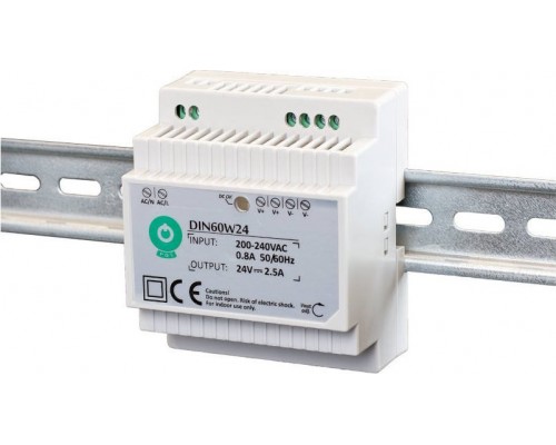 DIN60W24: na szynę DIN 60W 24V