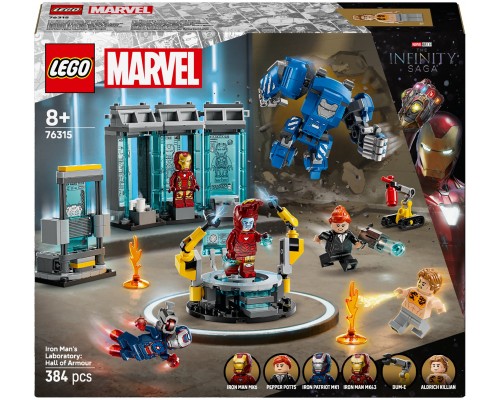 LEGO Marvel laboratorija Dzelzs vīrs: Bruņas (76315)