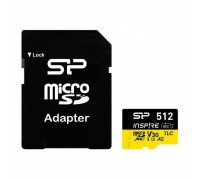 silicon power SD  pamięci microSDXC Inspire 512GB UHS-I U3 A2 V30 4K TLC