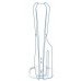 Pionowa stand for PlayStation 5 GXT 229 LED Biała