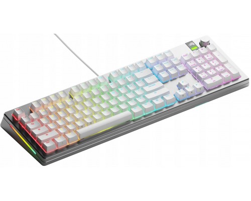 Glorious GMMK 3 Pro 100 % Custom   - Pre-Built, ANSI (US), Fox Switches, Silver