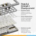 Glorious GMMK 3 Pro 100 % Custom   - Pre-Built, ANSI (US), Fox Switches, Silver