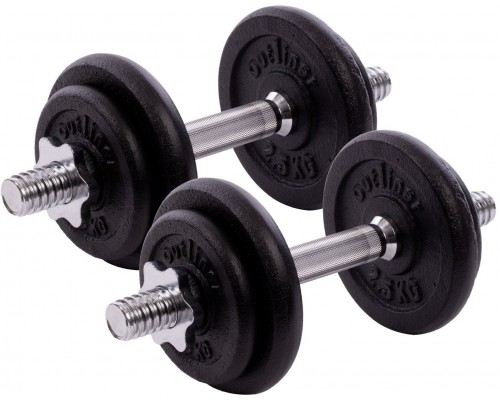 Outliner 20Kg Cast Iron Dumbbell Set