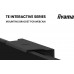 iiyama TE5513A-B1AG signage display Interaktywny płaski panel 138,7 cm (54.6") Wi-Fi 450 cd/m² 4K Ultra HD Czarny Ekran dotykowy Procesor wbudowany Android 18/7