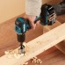 Makita DDF487RFE3 wkrętak zasilany/zakrętark udarowy 1700 RPM Czarny, Niebieski, Stal