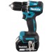 Makita DDF487RFE3 wkrętak zasilany/zakrętark udarowy 1700 RPM Czarny, Niebieski, Stal