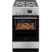 Electrolux 500 SurroundCook 57 L width 50 cm stainless steel - Electric cooker with gas hob