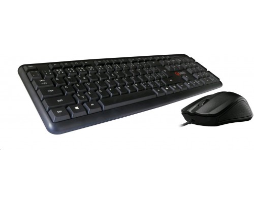 C-Tech C-TECH Klawiatura z myszą KBM-102 zestaw przewodowy USB CZ/SK