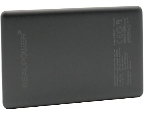 REALPOWER PB-5000 MAG ultra Slim,5000mAh,MAGSAFE,Titan