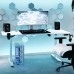 Gaming galds Diablo Chairs X-Tensio 1600 White 160 cmx75 cm