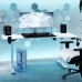 Gaming galds Diablo Chairs X-Tensio 1600 White 160 cmx75 cm