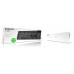 Evolveo EVOLVEO K1010 Cicha Przewodowa USB Podświetlenie CZ+SK Czarny