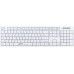 Gett GETT GCQ CleanType Easy Basic z obudową z tworzywa sztucznego IP 68 NUM-Block 105 Tasten USB Farbe: biały Układ: DE