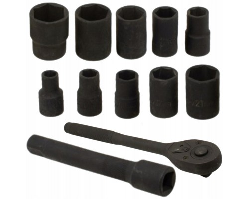 udarowych 12el. 1/2" (6-kątnych) (10-24mm)