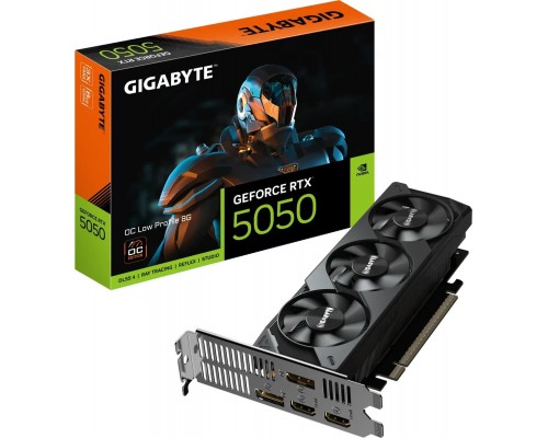Gigabyte GeForce RTX 5050 OC Low Profile 8GB GDDR6 DLSS4 (GV-N5050OC-8GL)