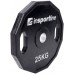 inSPORTline Rubberized load olympic Ruberton 25 kg black (15901)