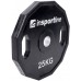 inSPORTline Rubberized load olympic Ruberton 25 kg black (15901)