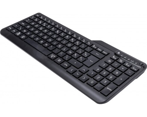 HP 460 Multi-Device Bluetooth Keyboard klawiatura Dom AZERTY Belgijski Czarny
